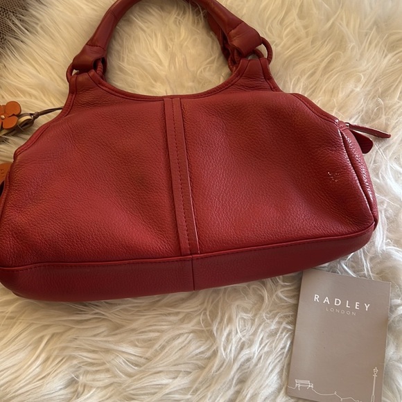 Radley London red small bag / purse / handbag / mini bag - Picture 8 of 12